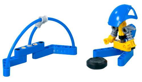 LEGO Blue Player & Goal (3557)