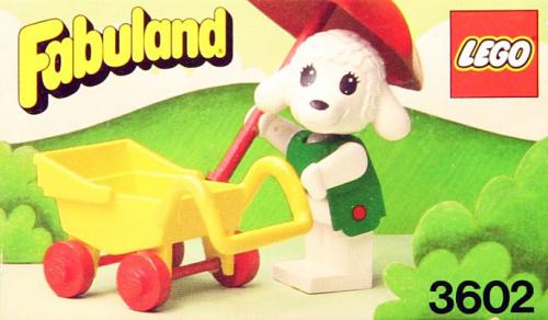 LEGO Lisa Lamb's Pram (3602)