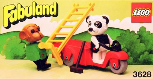 LEGO Perry Panda & Chester Chimp (3628)