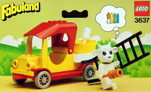 LEGO Gertrude Goat's Painter's Truck (3637)