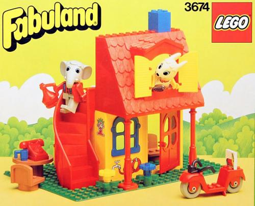 LEGO Bonnie Bunny's New House (3674)
