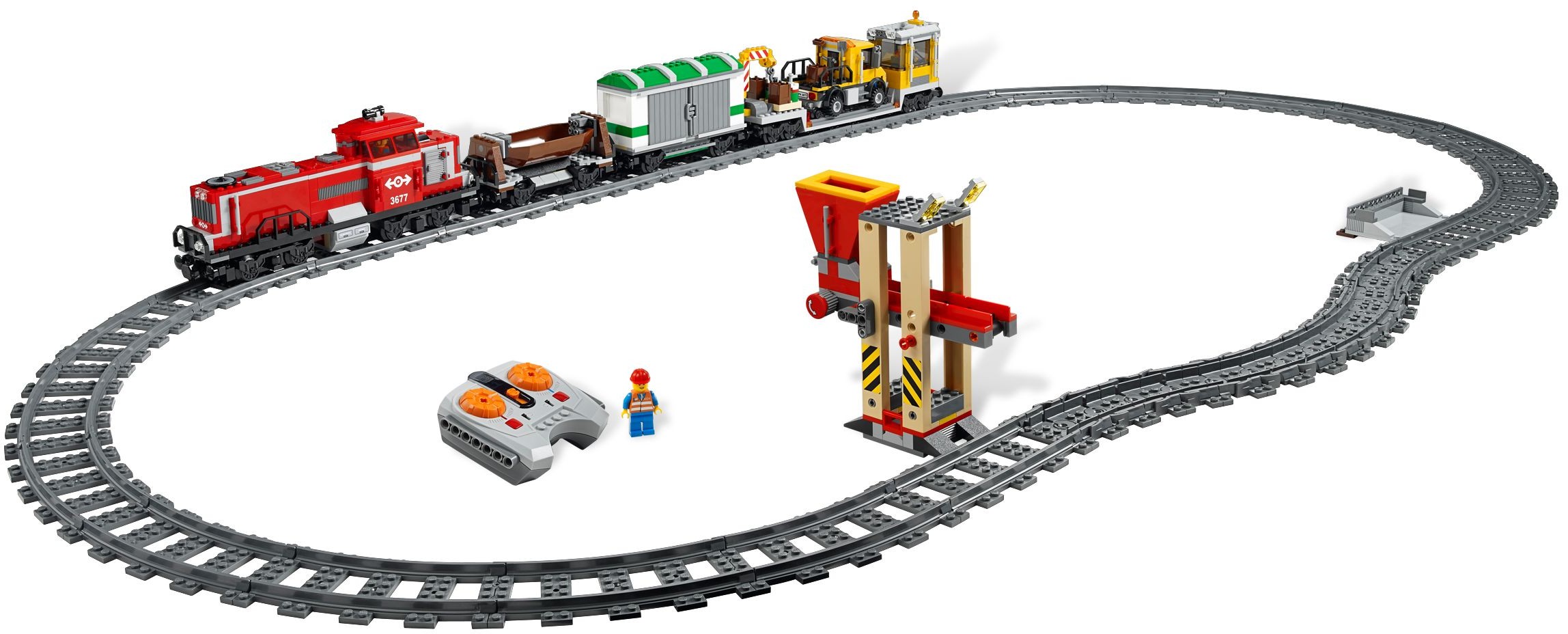 LEGO Red Cargo Train (3677)