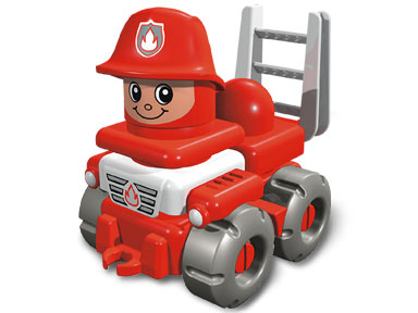 LEGO Fearless Fire Fighter (Explore) (3697)