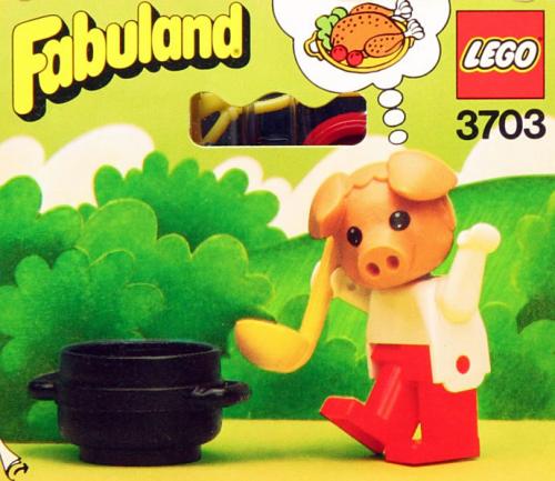LEGO Peter Pig the Cook (3703)