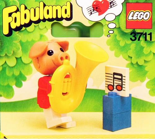 LEGO Pierre Pig and His Tuba (3711)