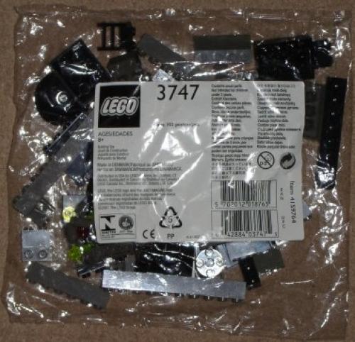 LEGO Locomotive Gray Bricks (3747)