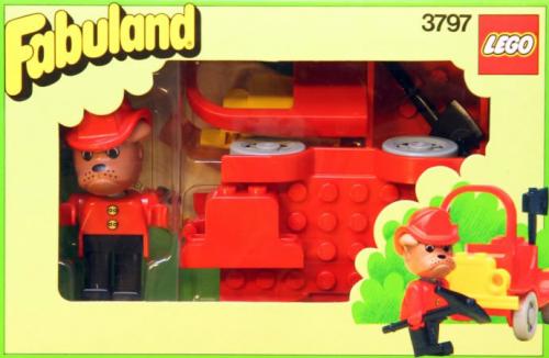 LEGO Fire Chief Barty Bulldog (3797)