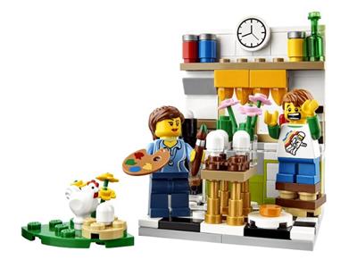 LEGO Huevos de Pascua para pintar (40121)