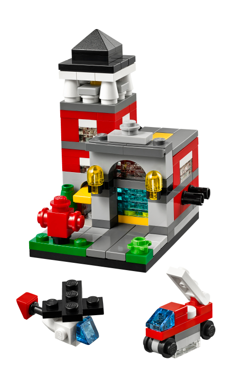 LEGO Bricktober Fire Station (40182)
