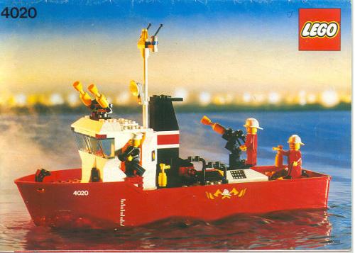LEGO Fire Fighting Boat (4020)