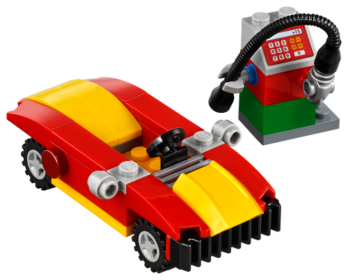 LEGO Car and Petrol Pump (40277)