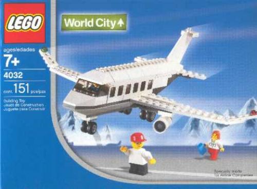 LEGO Passenger Plane - Snowflake Version (4032-9)