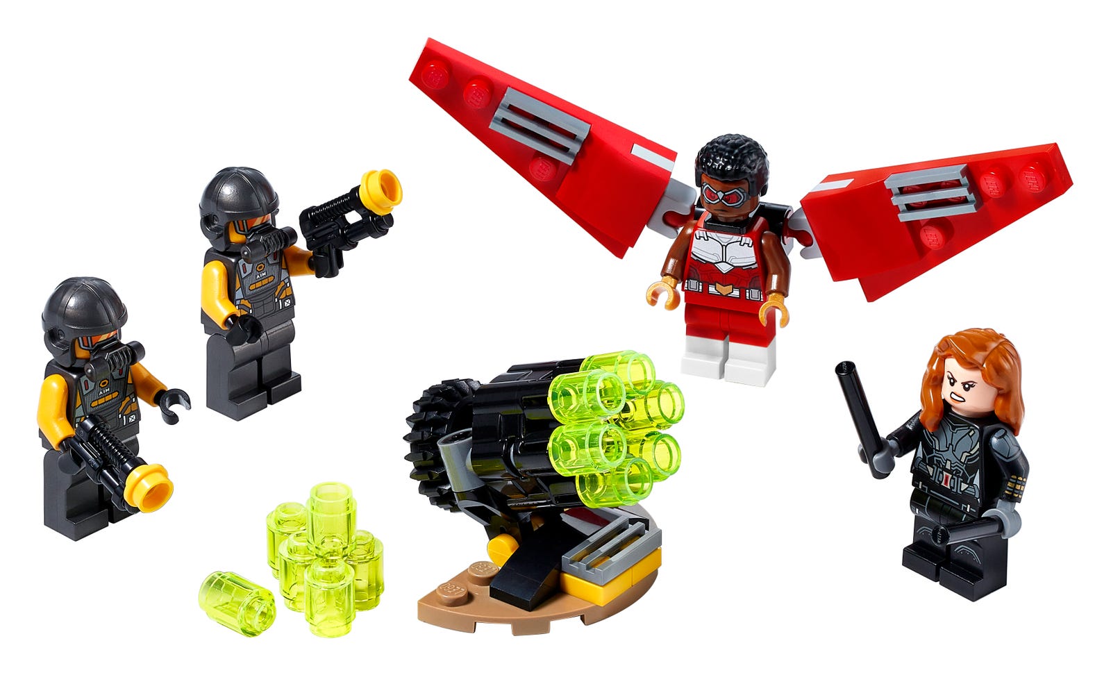 LEGO Unión de Falcon y Viuda Negra (40418)