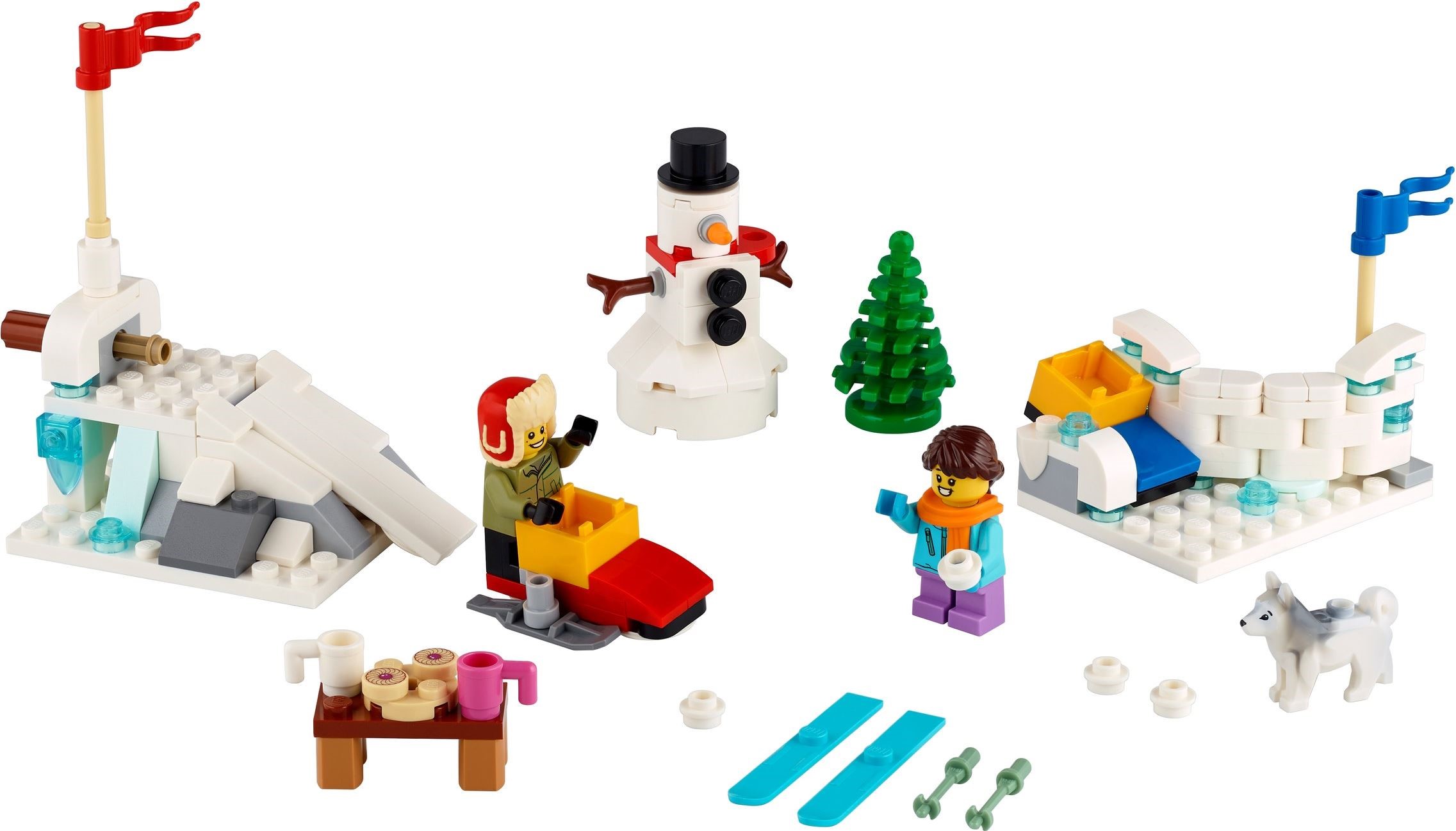 LEGO Batalla Invernal de Bolas de Nieve (40424)