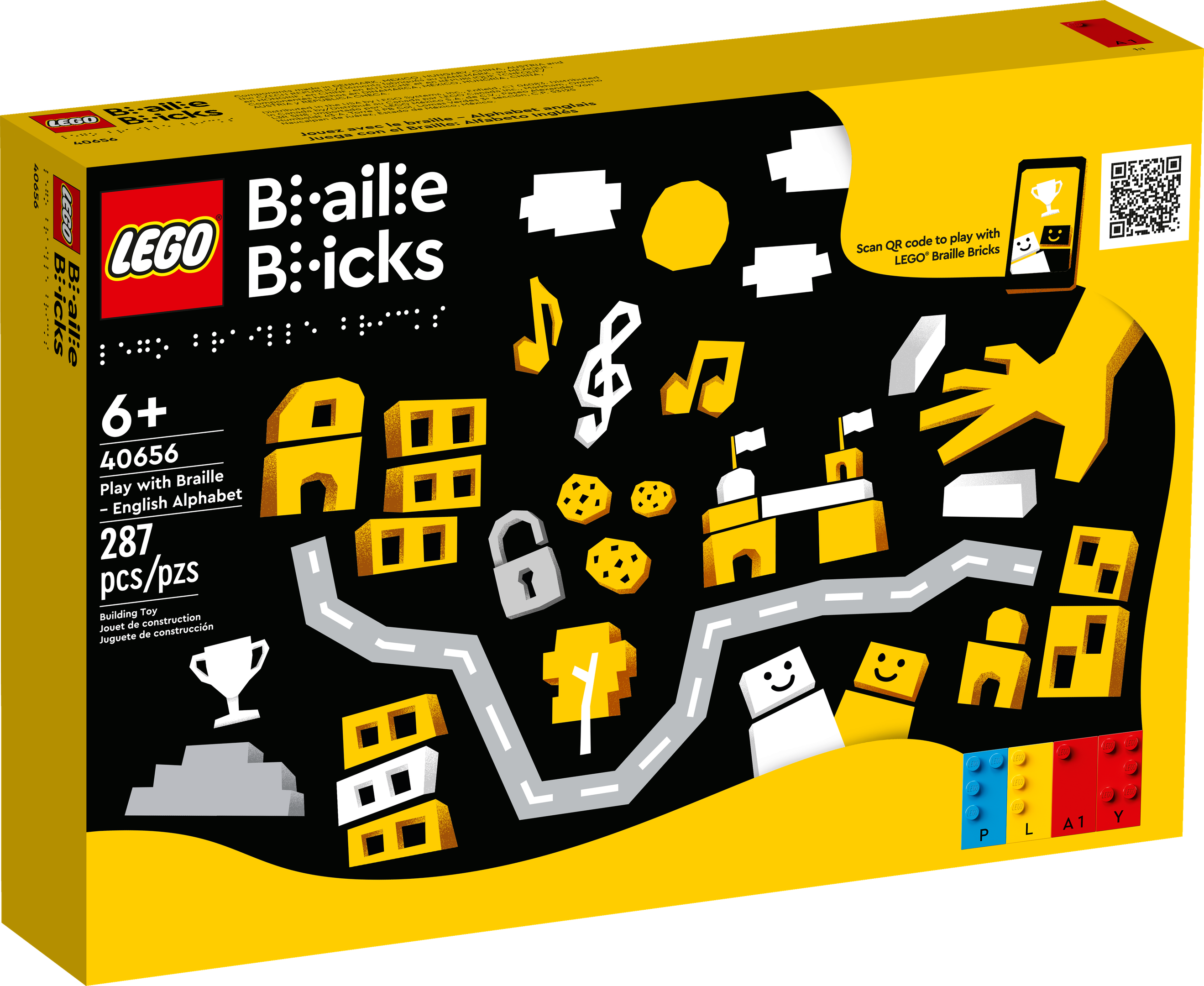LEGO Juega con el Braille: Alfabeto Inglés (40656)