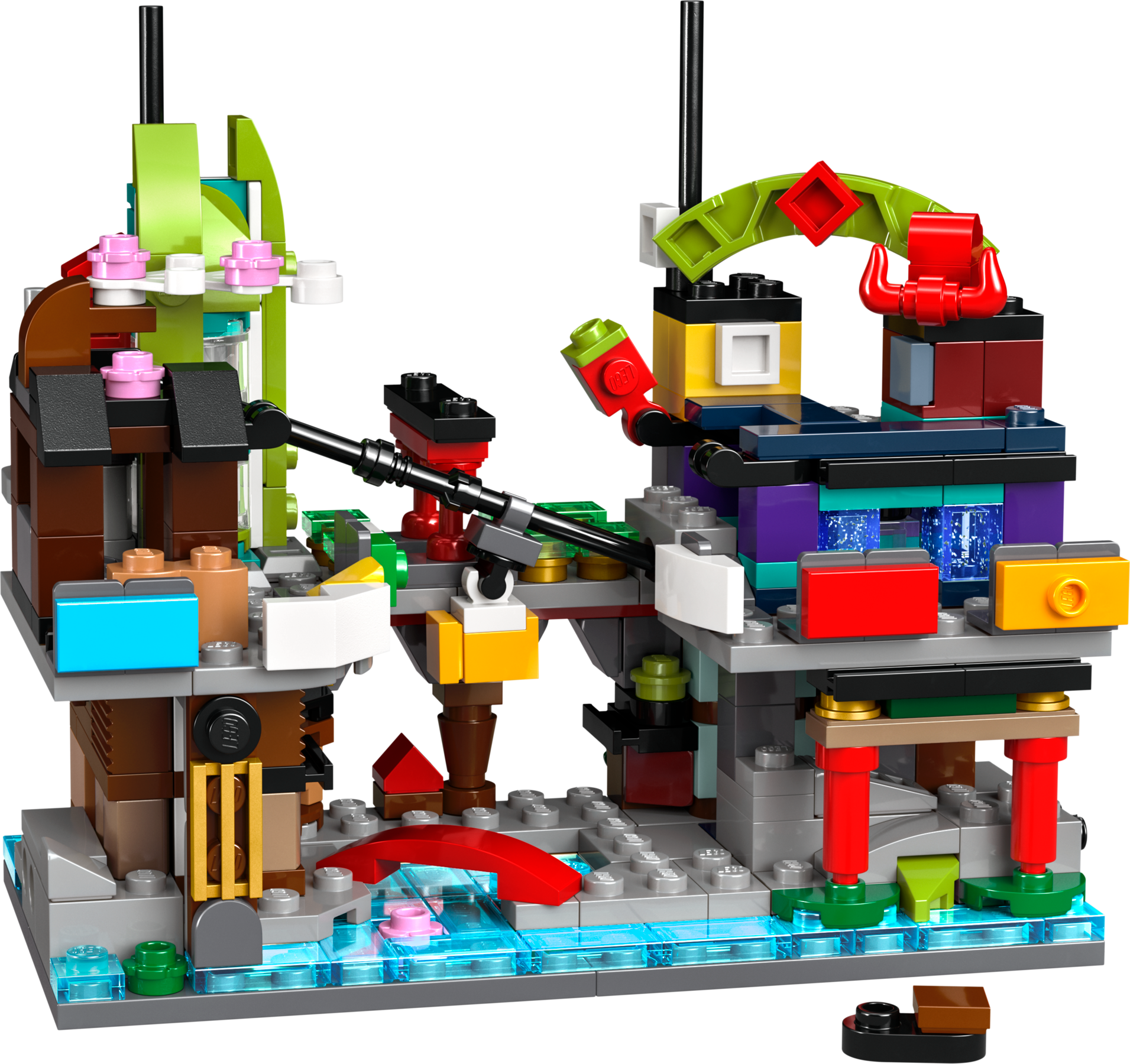 LEGO Micro Mercados de la Ciudad de NINJAGO® (40706)