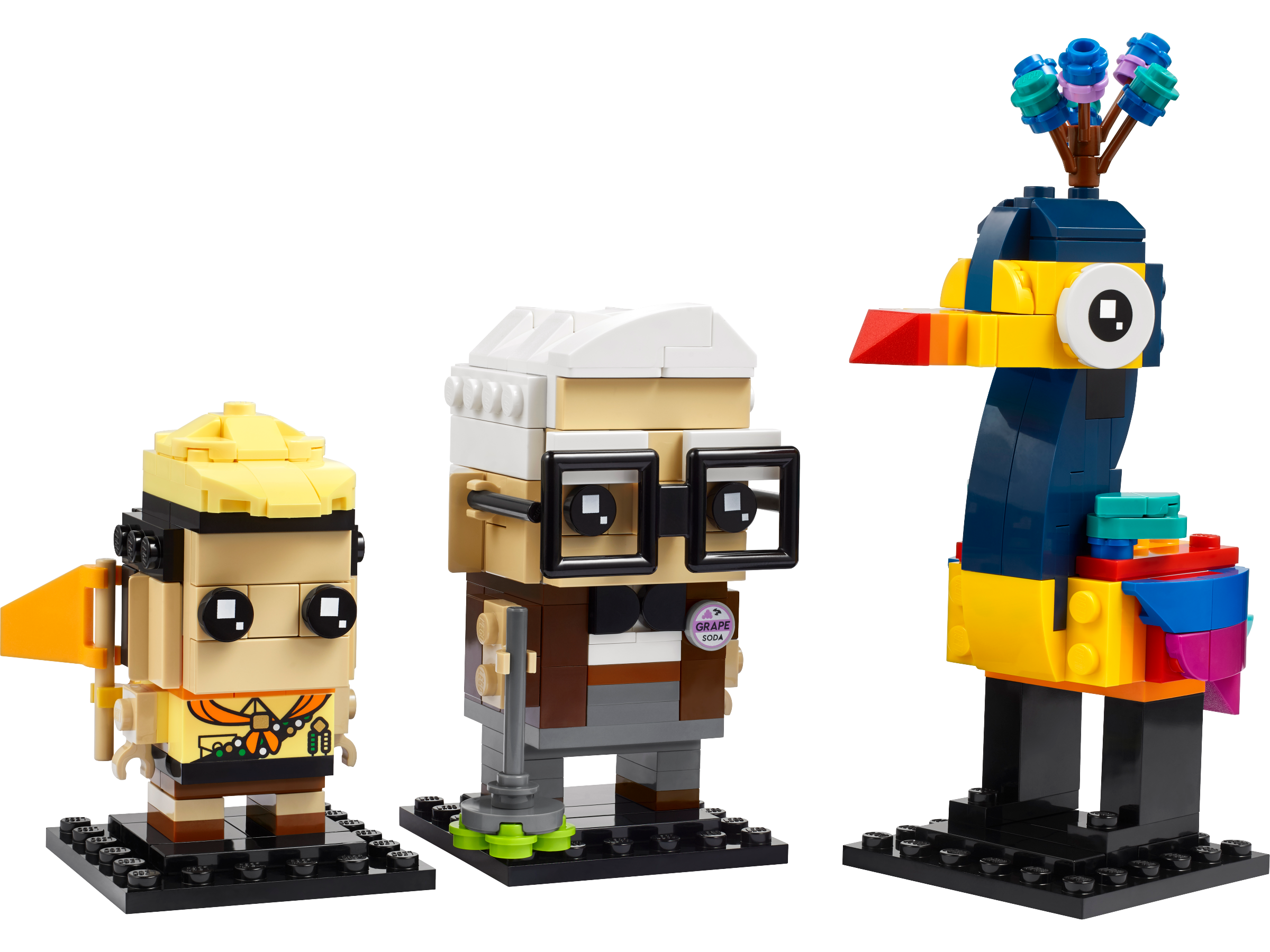 LEGO Carl, Russell y Kevin (40752)