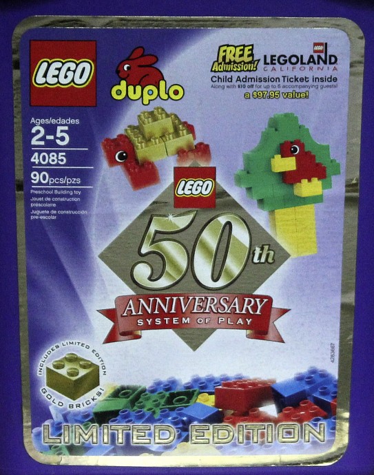 LEGO 50th Anniversary Bucket (4085-2)
