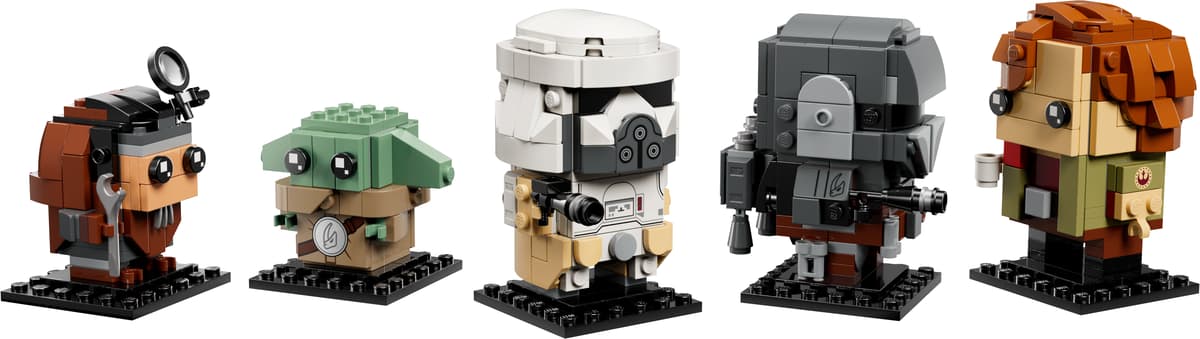 LEGO El Mandaloriano y Grogu: Aliados y Villanos (40856)