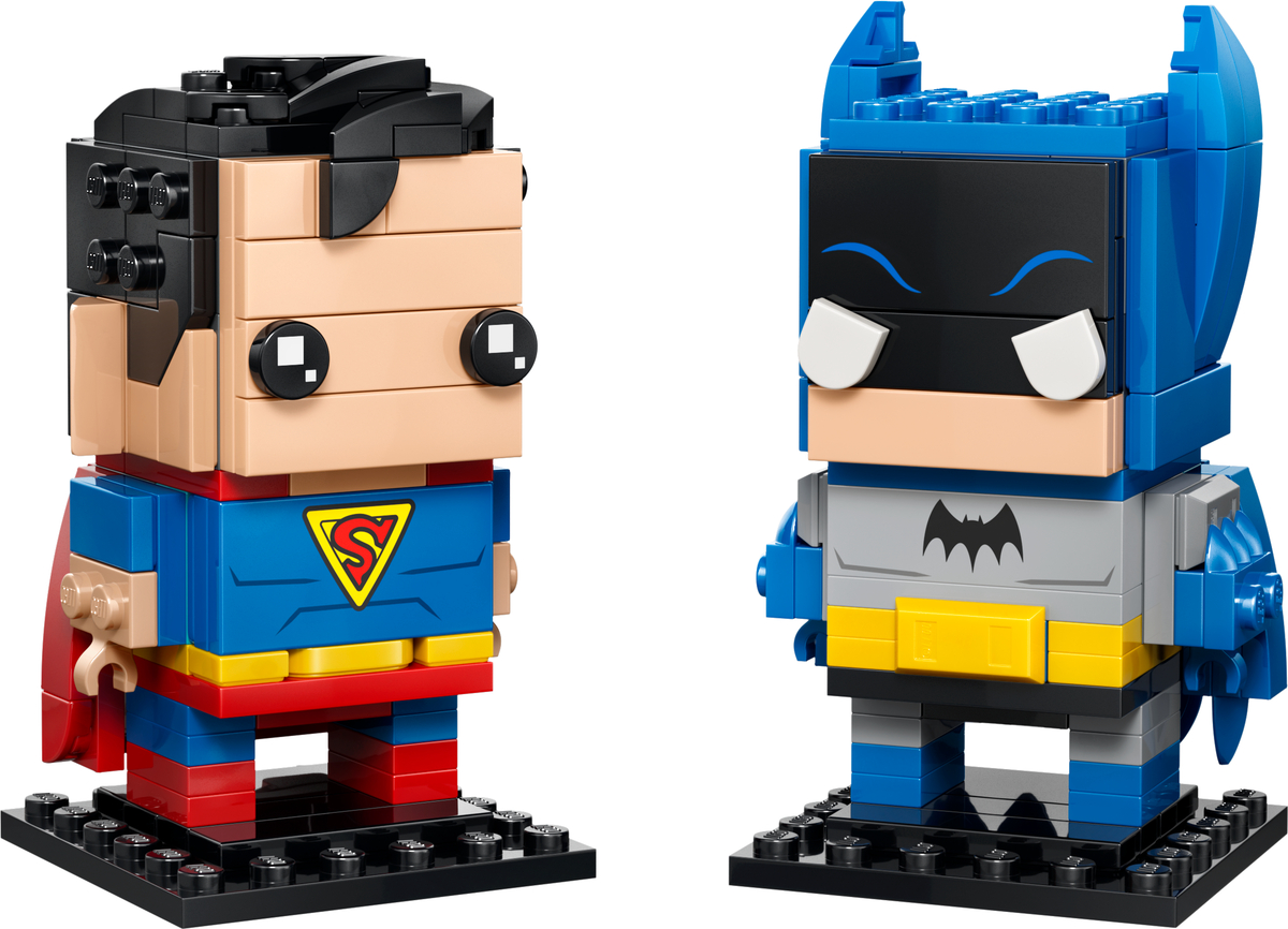 LEGO Figuras de Superman™ y Batman™ de la Edad de Oro (40859)