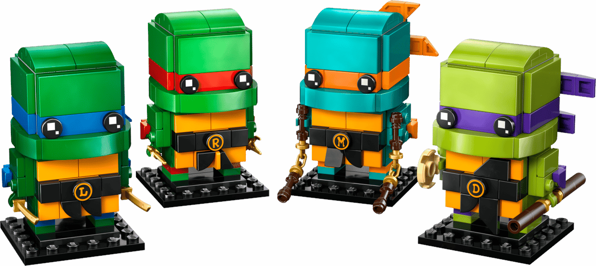LEGO Figuras de las Tortugas Ninja (40878)