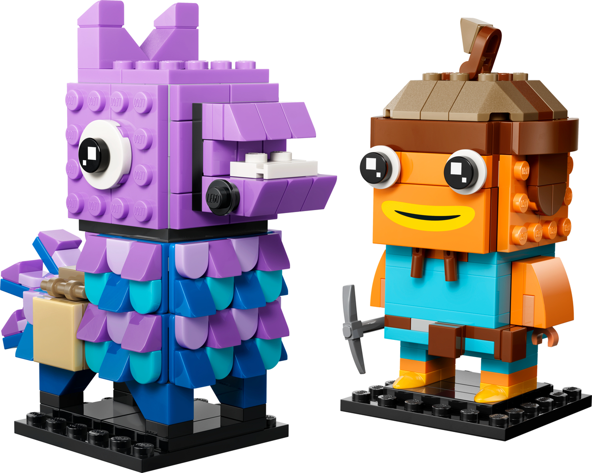 LEGO Figuras de Llama de Suministros y Palito de Pescado (40881)