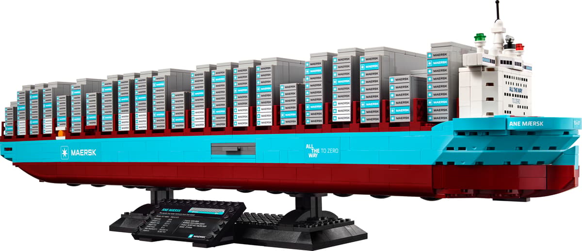 LEGO Buque Portacontenedores de Combustible Dual de Maersk (40955)