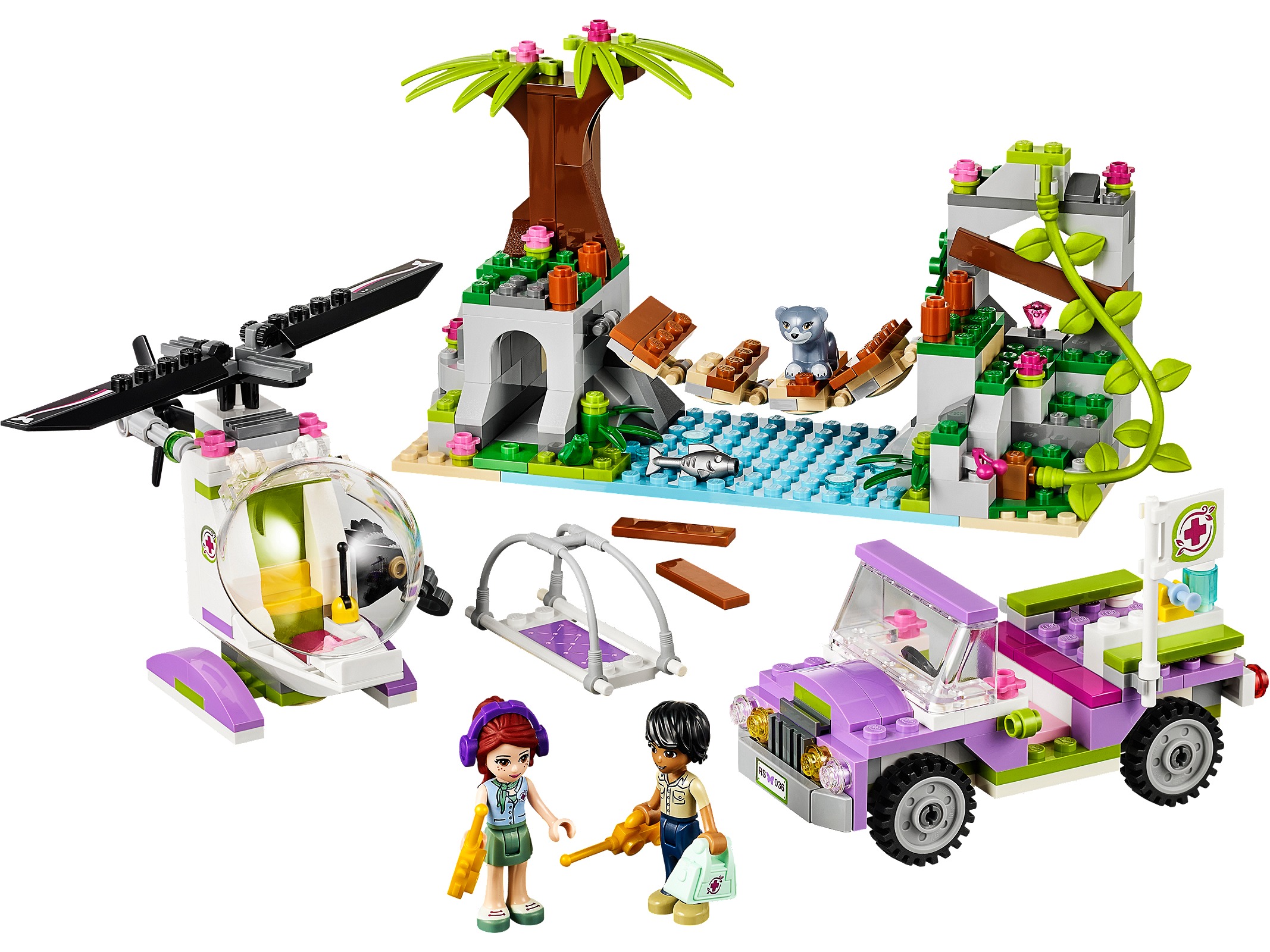 LEGO Rescate en el Puente de la Jungla (41036)