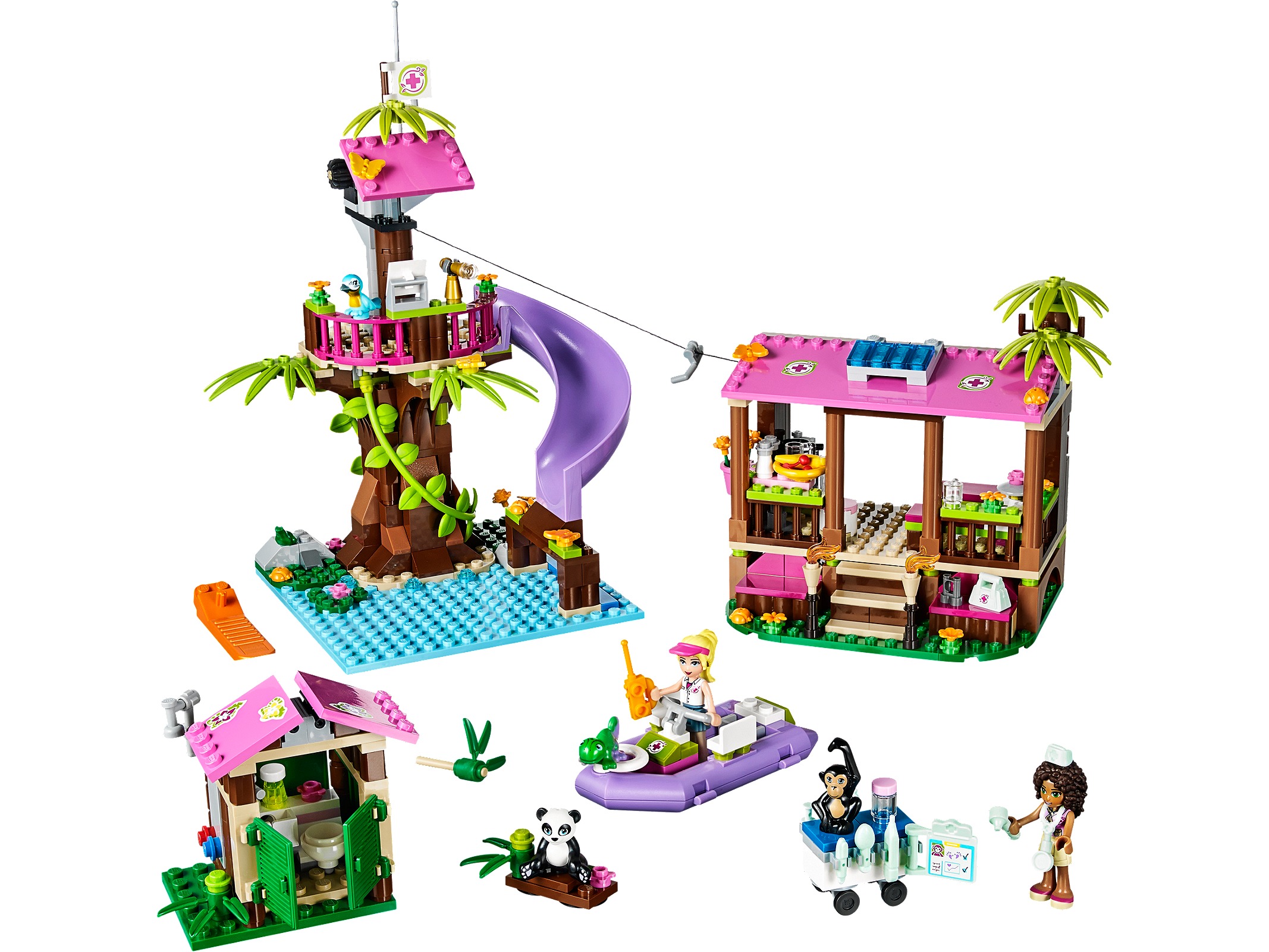 LEGO La Base de Rescate de la Jungla (41038)