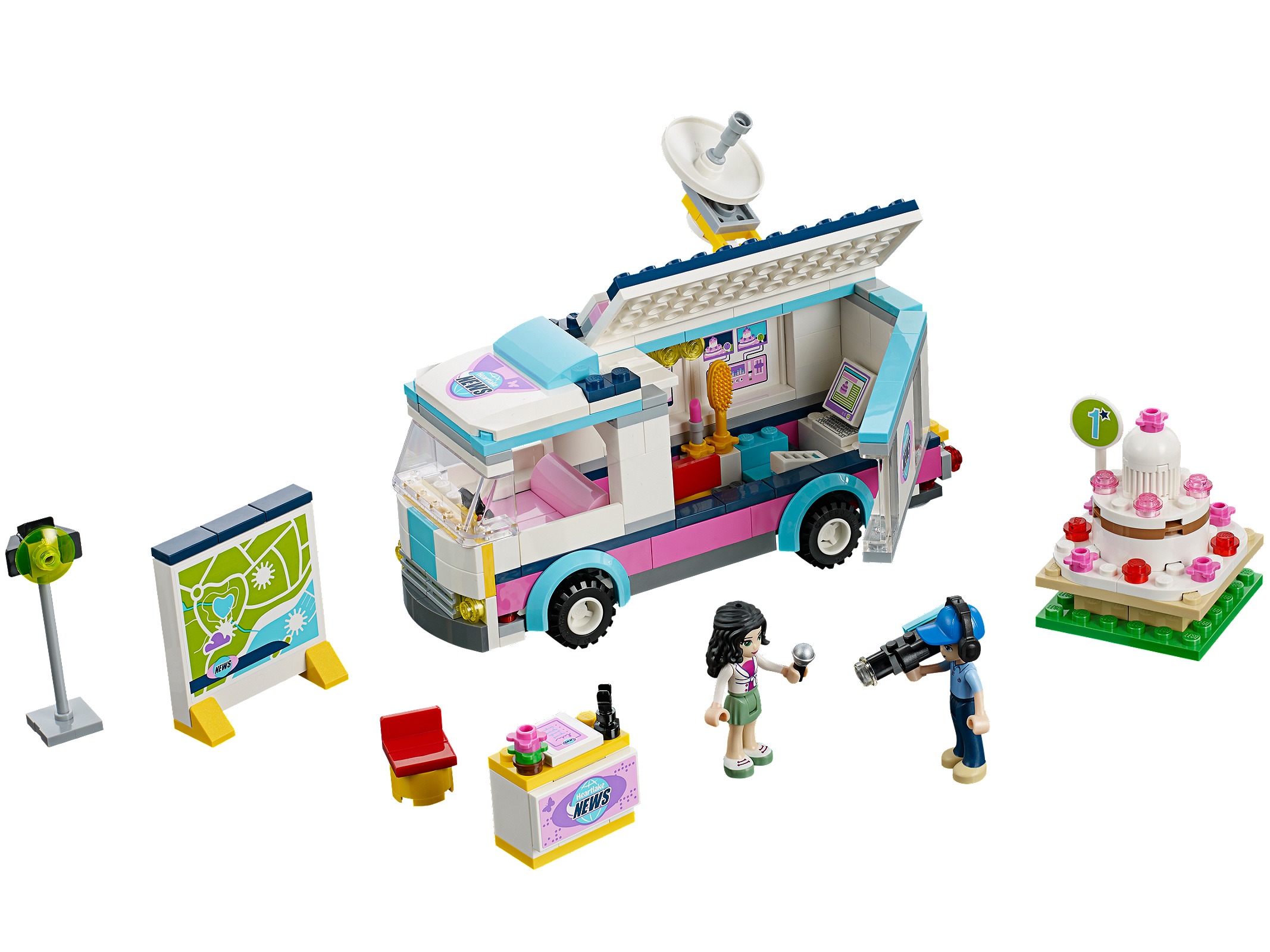 LEGO La Unidad Móvil de Heartlake (41056)