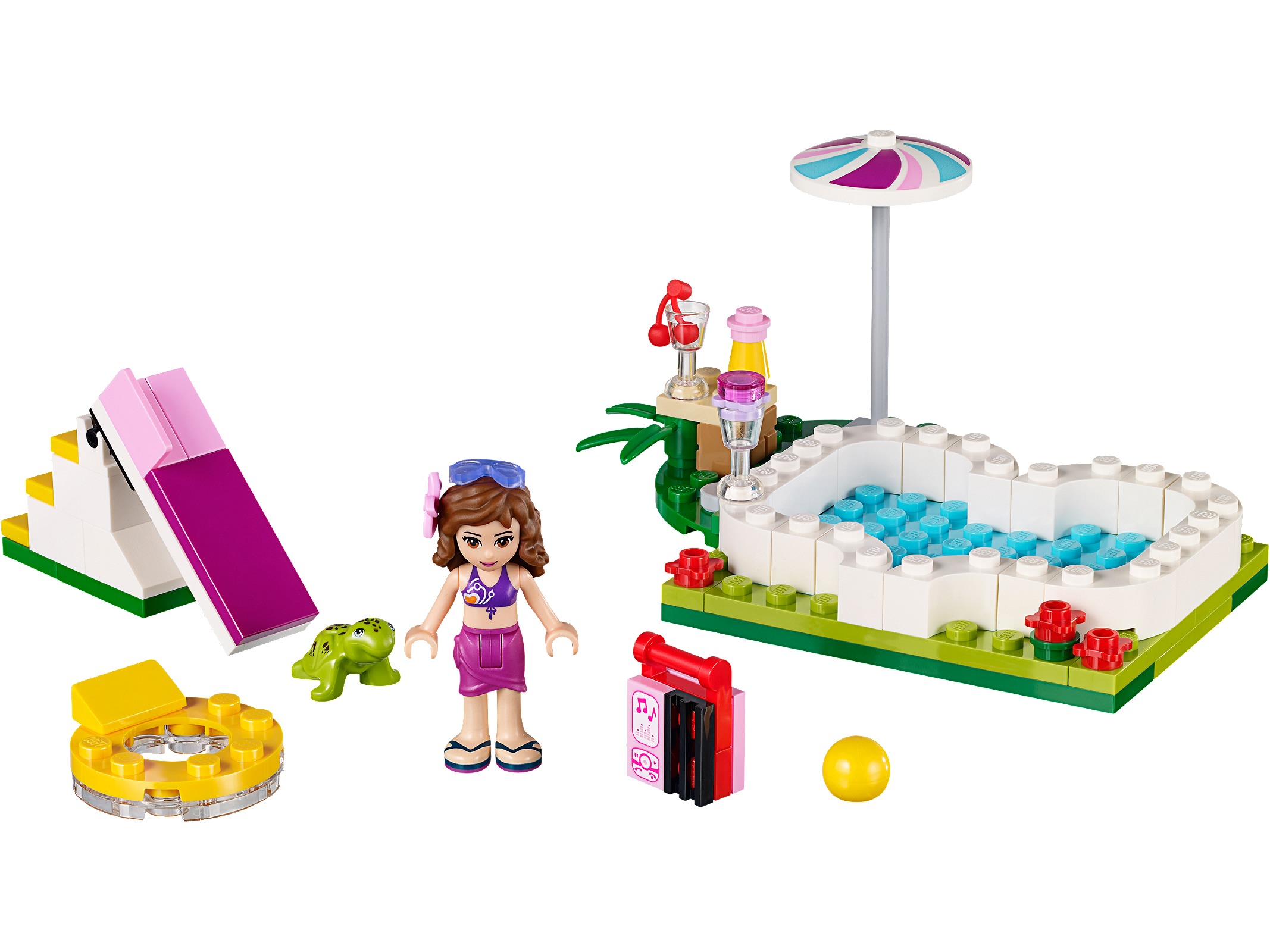 LEGO La Piscina en el Jardín de Olivia (41090)