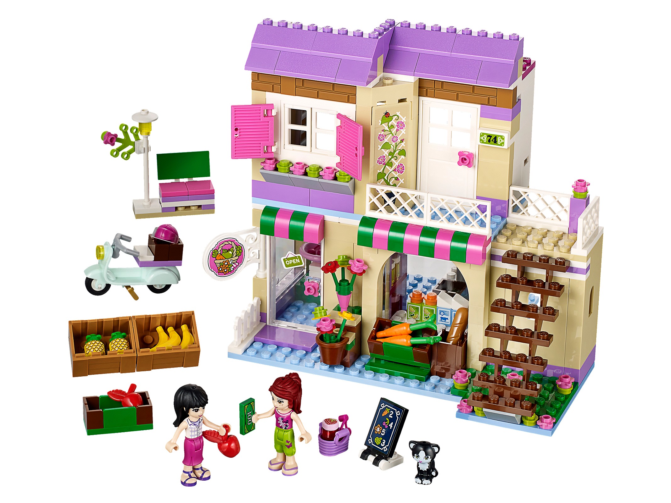 LEGO El Mercado de Alimentos de Heartlake (41108)