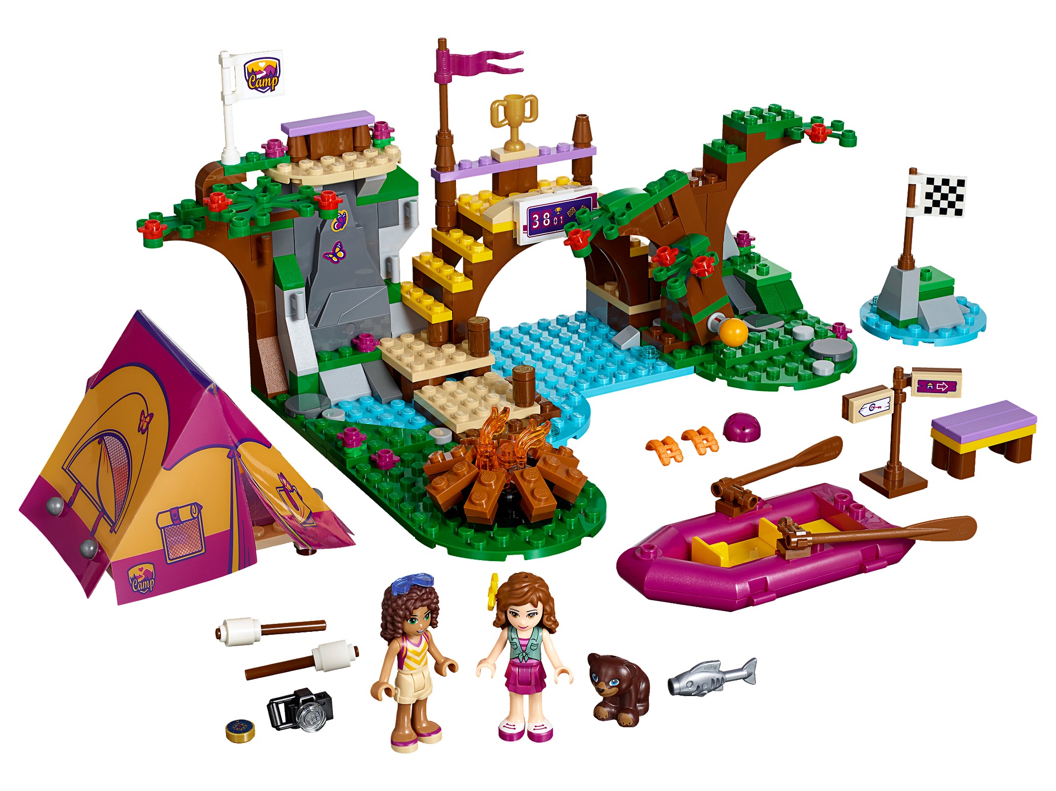 LEGO Campamento de aventura: rafting (41121)