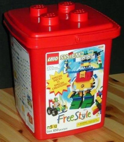 LEGO XL Freestyle Bucket (4128)
