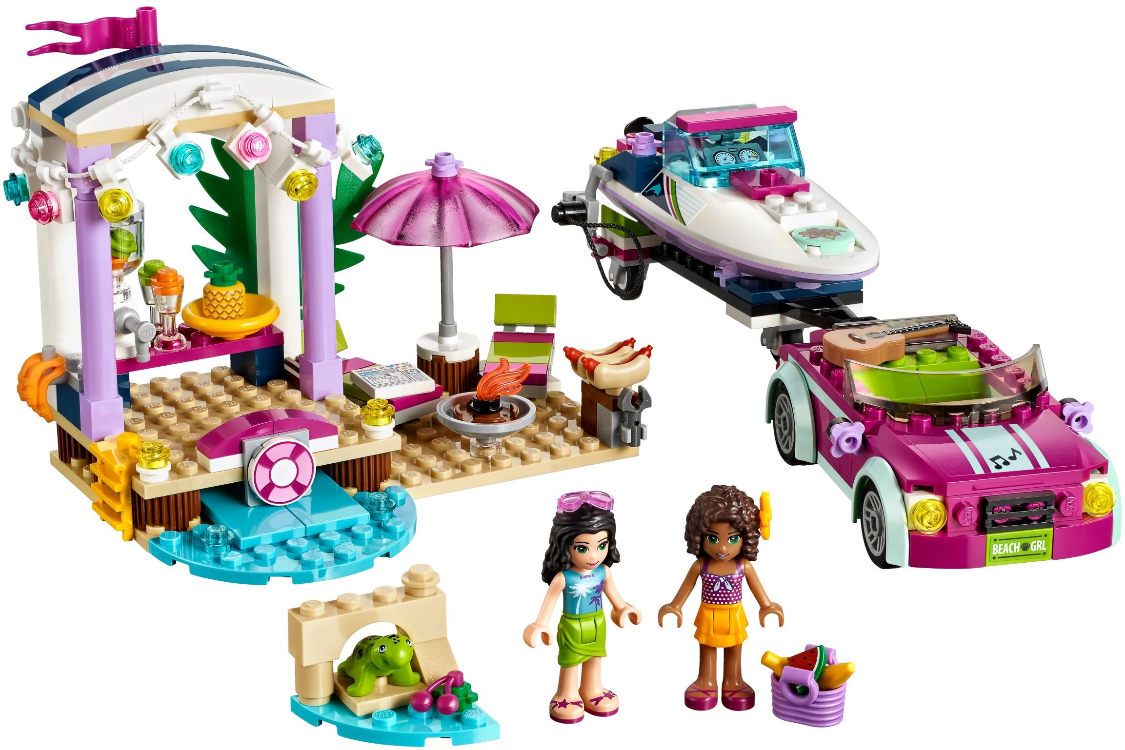LEGO Remolque de la lancha de Andrea (41316)