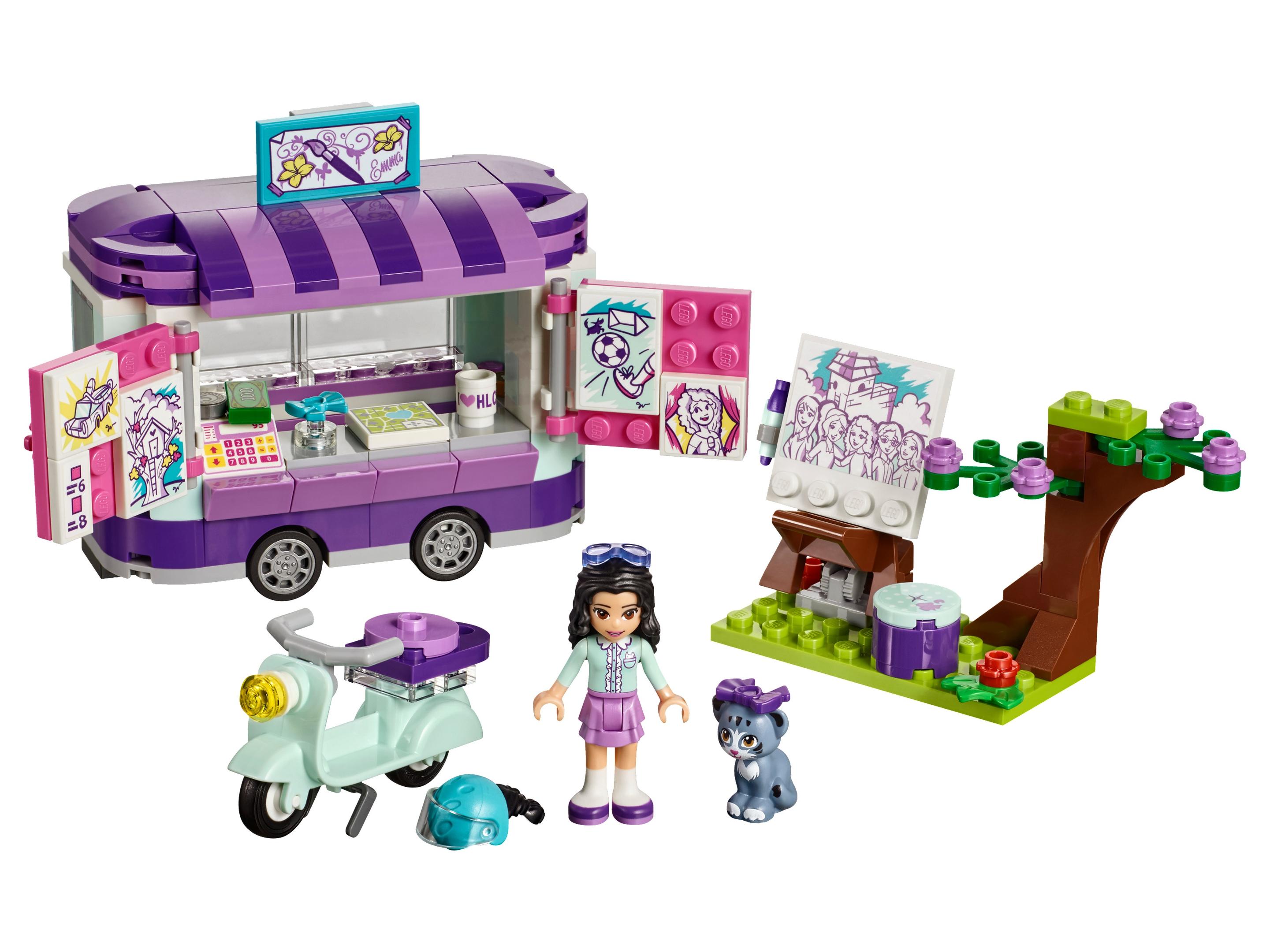 LEGO Puesto de arte de Emma (41332)