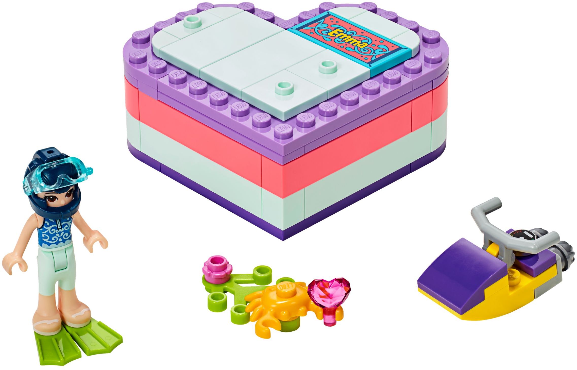 LEGO Emma's Summer Heart Box (41385)