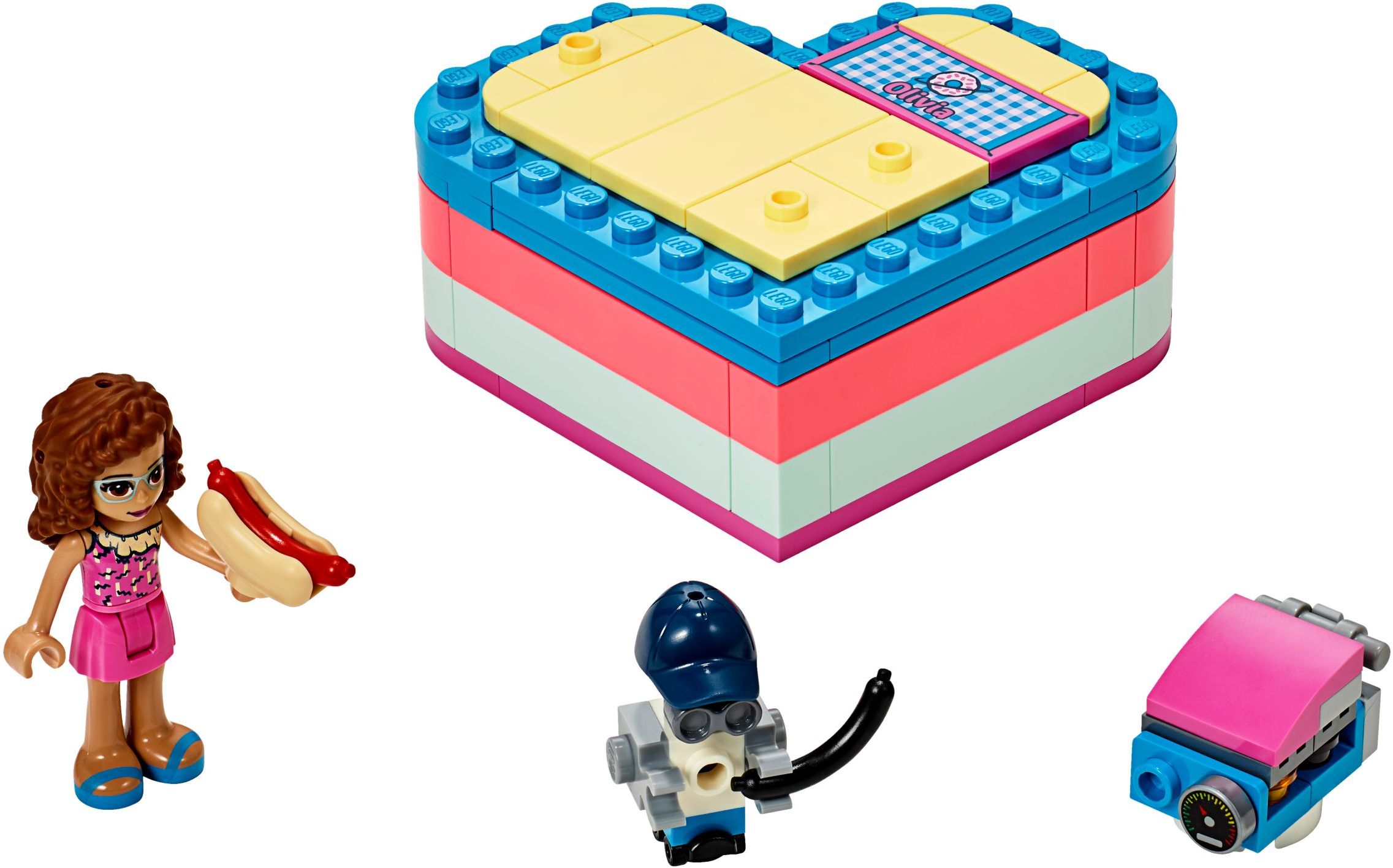 LEGO Olivia's Summer Heart Box (41387)