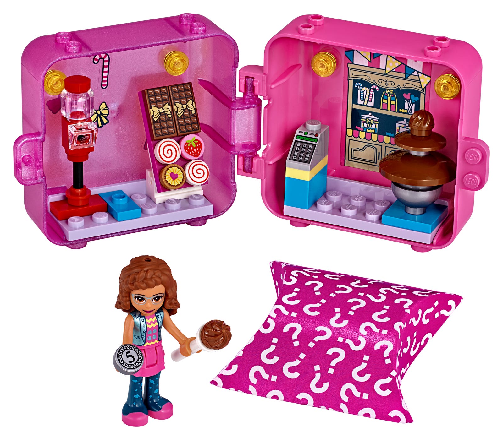 LEGO Olivia's Shopping Play Cube (41407)