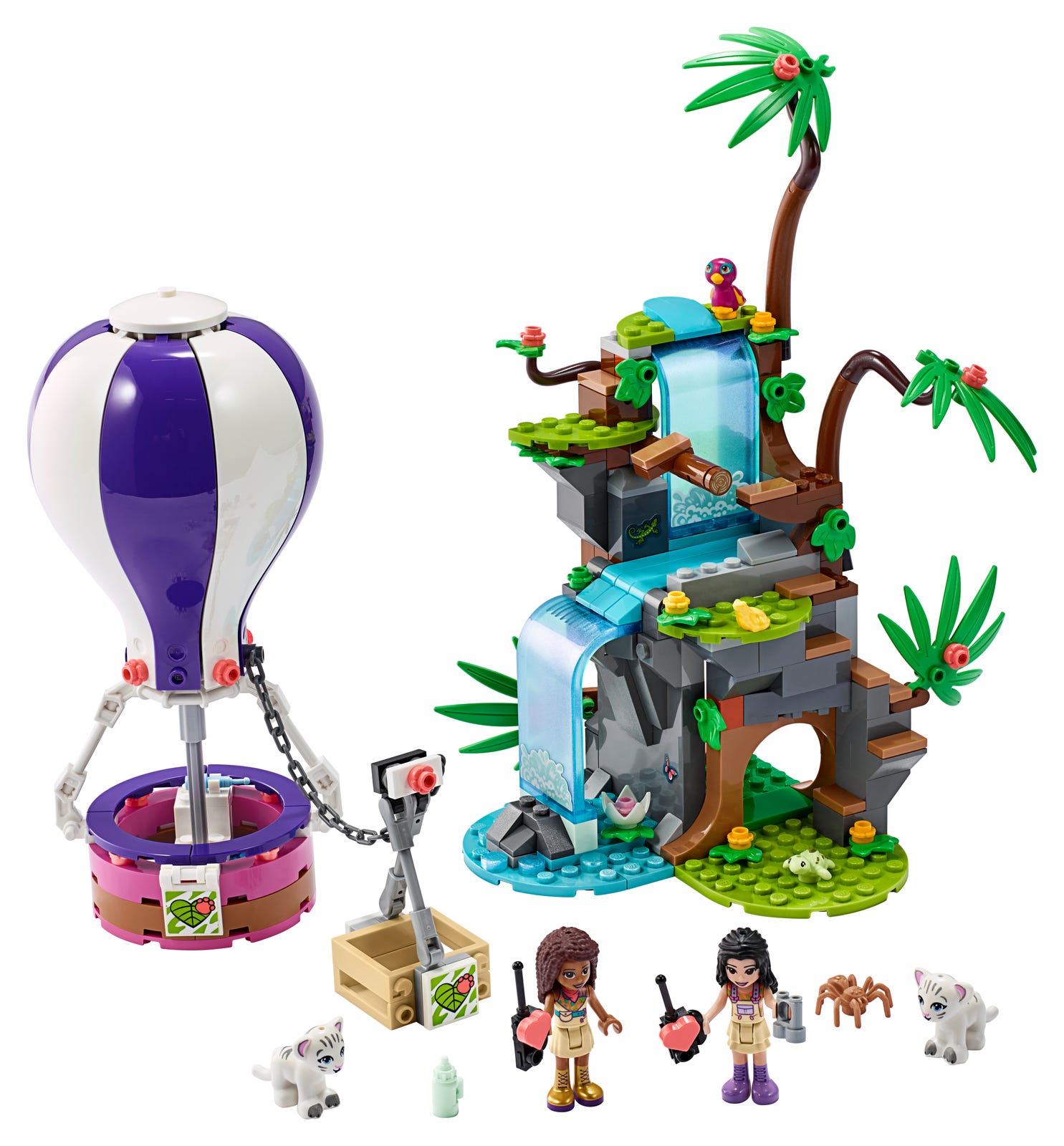 LEGO Rescate en la Jungla del Tigre en Globo (41423)