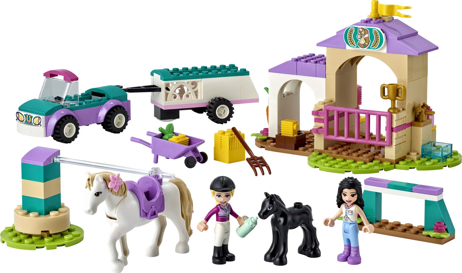 LEGO Entrenamiento y Remolque Ecuestre (41441)