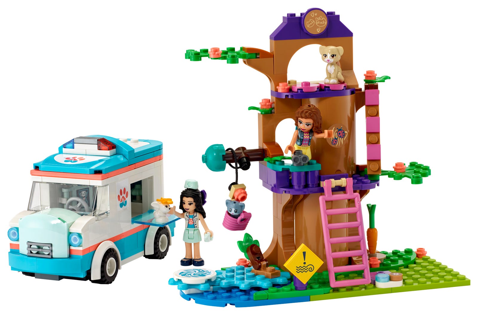 LEGO Ambulancia de la Clínica Veterinaria (41445)