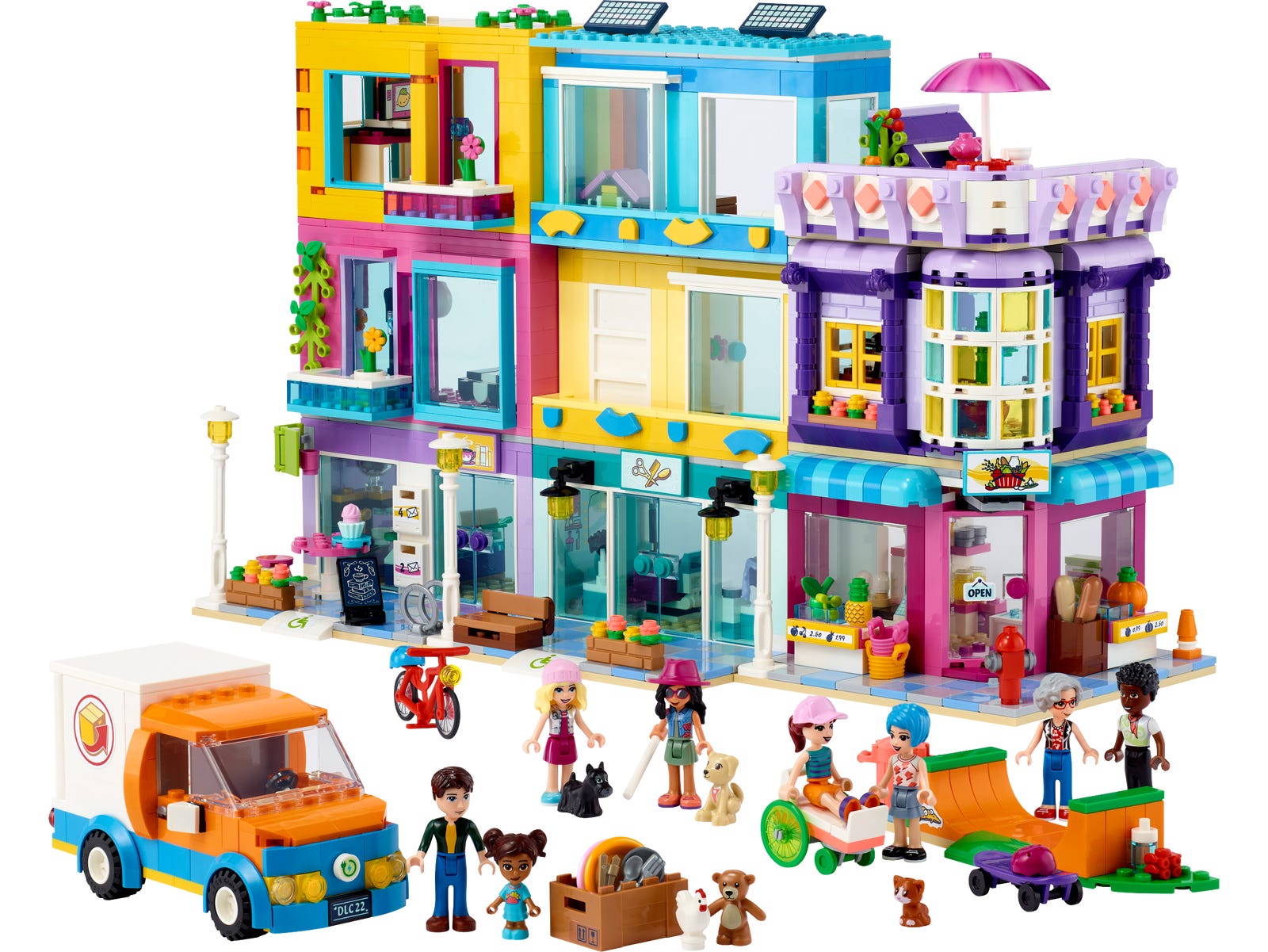 LEGO Edificio de la Calle Principal (41704)