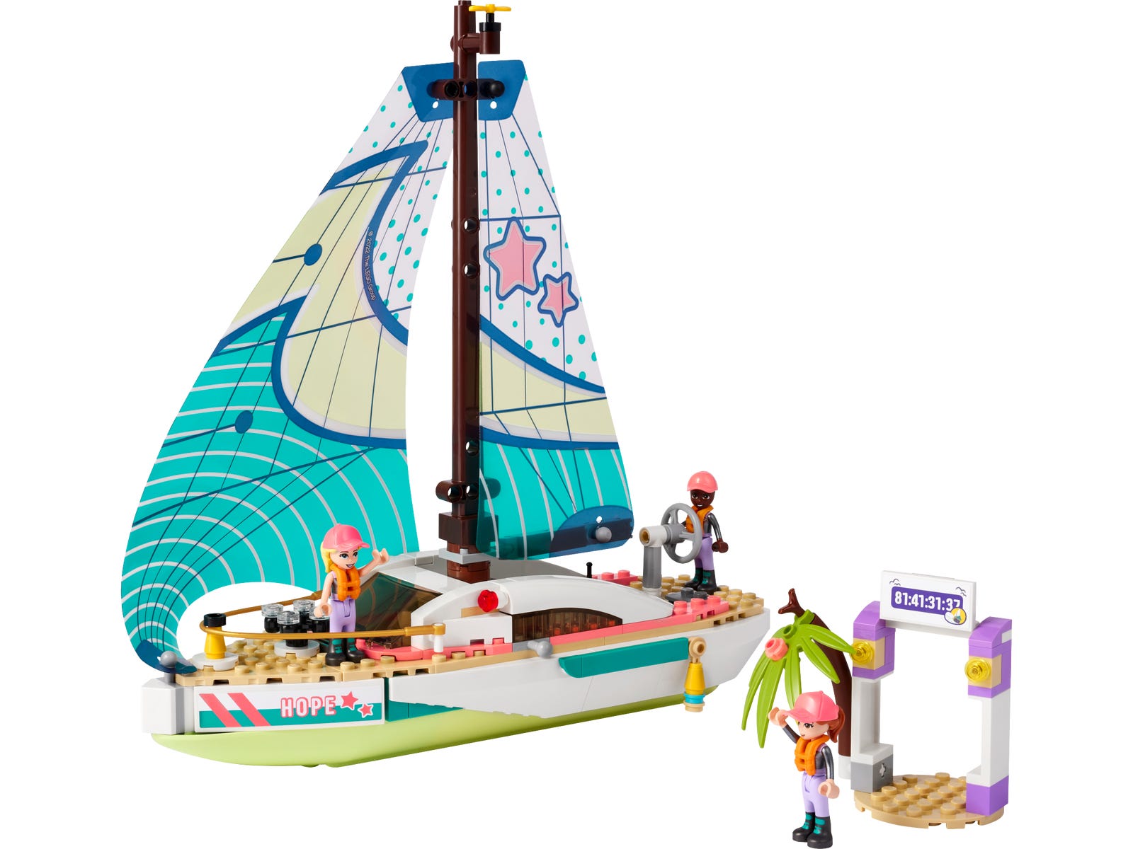 LEGO Aventura Marinera de Stephanie (41716)