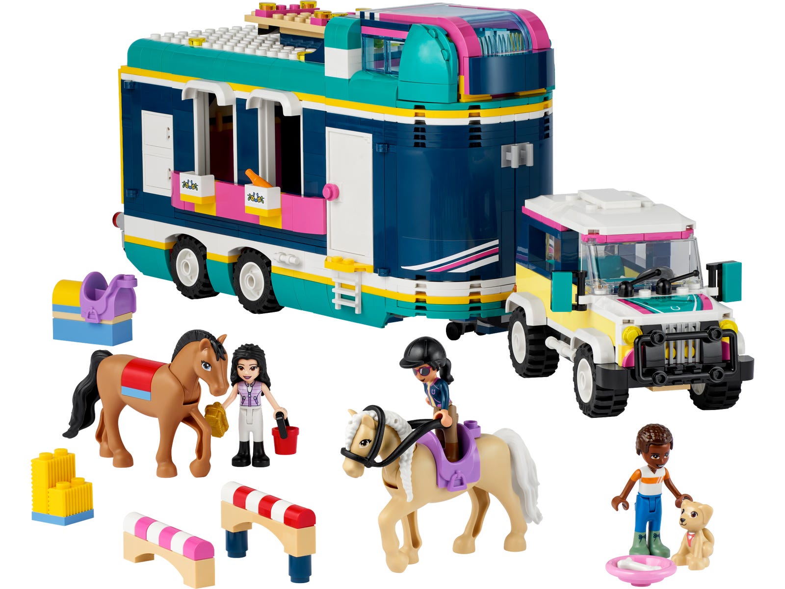 LEGO Remolque de Exhibición Equina (41722)
