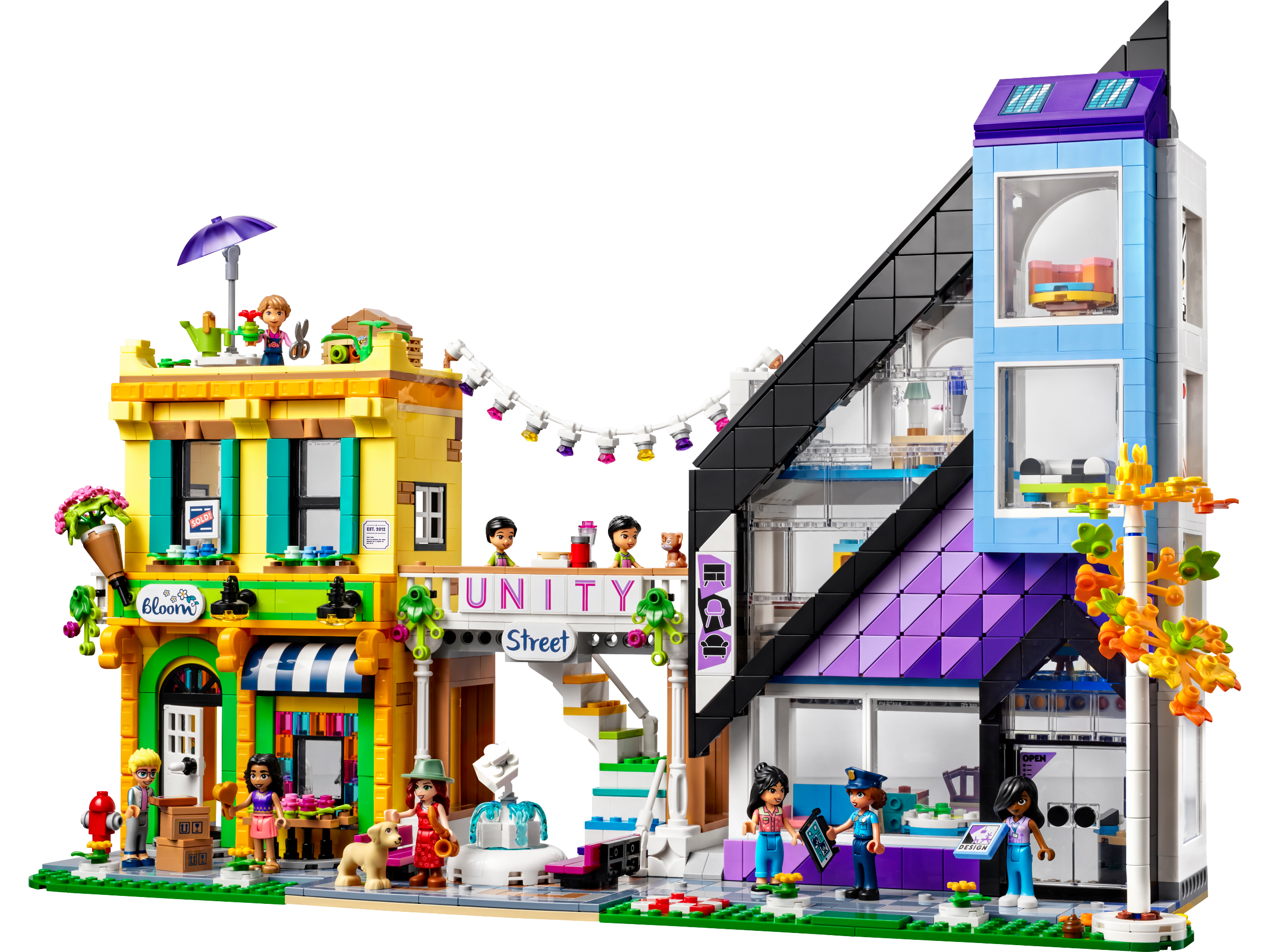 LEGO Floristería y Tienda de Diseño del Centro (41732)