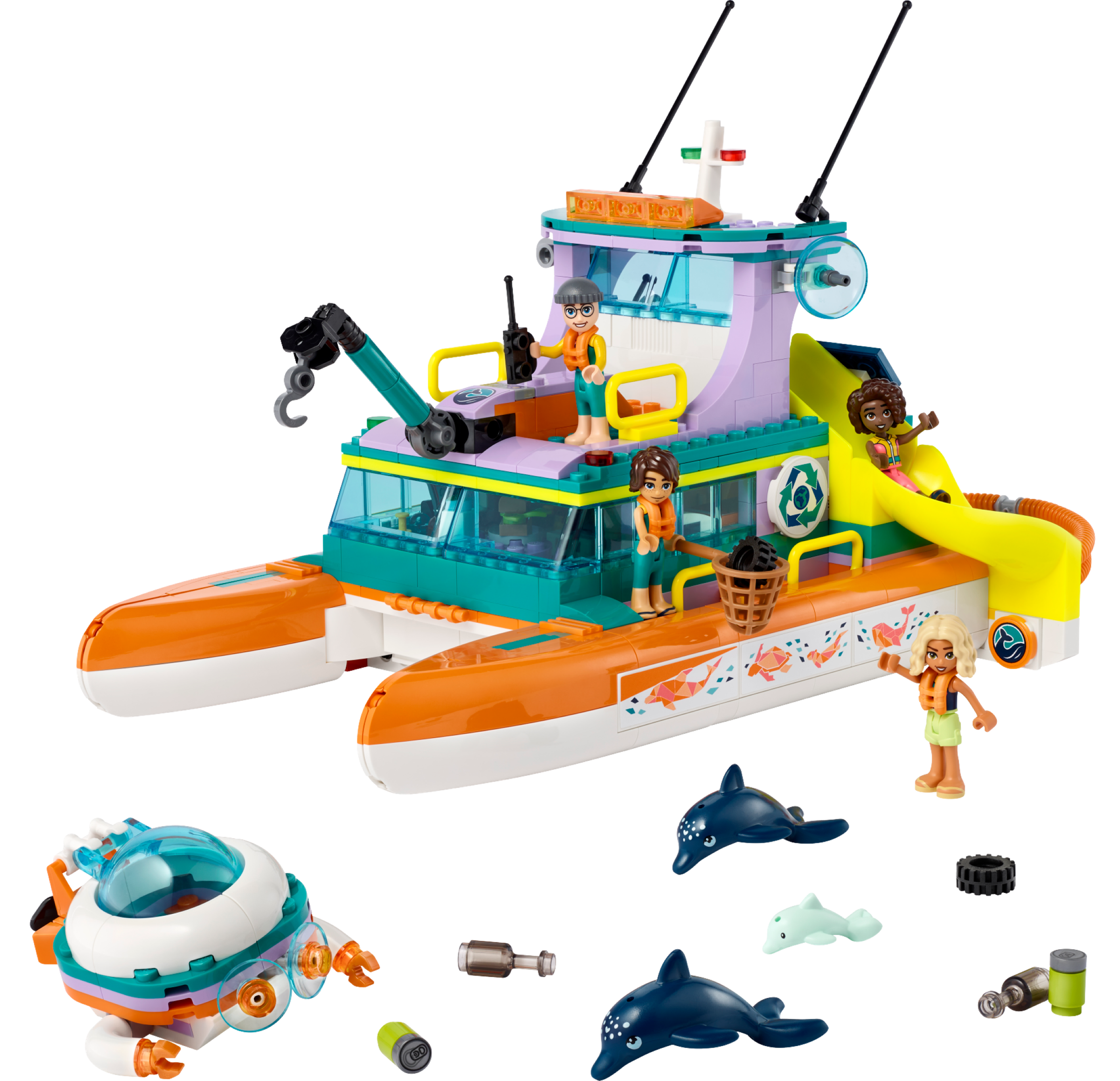 LEGO Barco de Rescate Marítimo (41734)