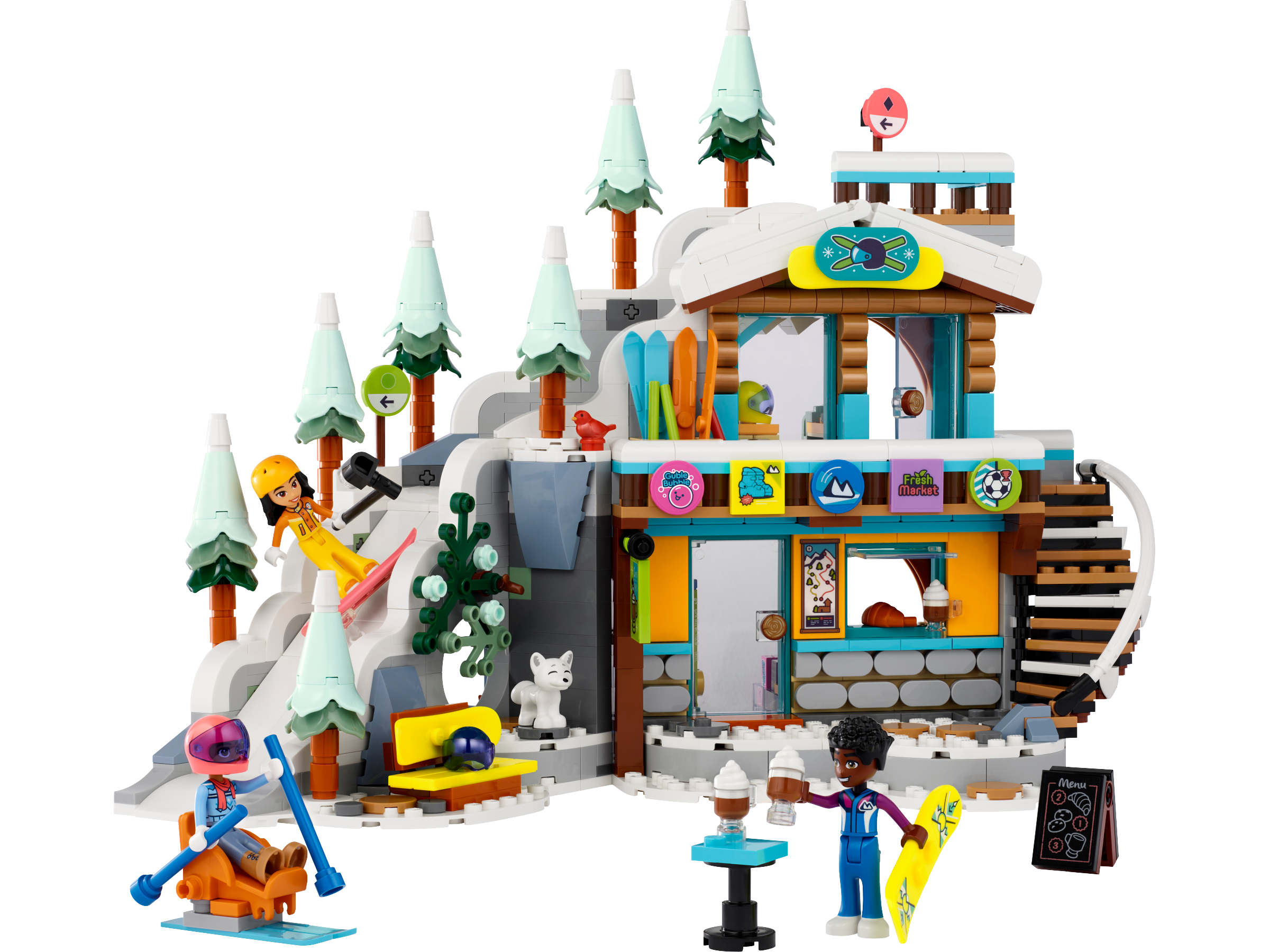 LEGO Pista de Esquí y Cafetería (41756)