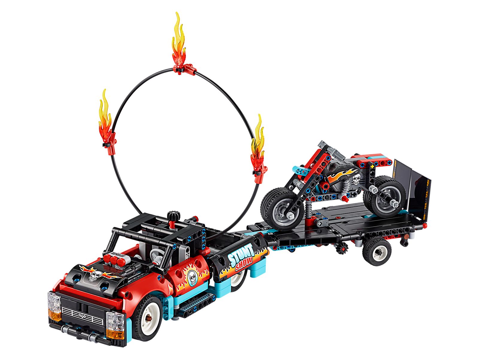 LEGO Espectáculo Acrobático: Camión y Moto (42106)