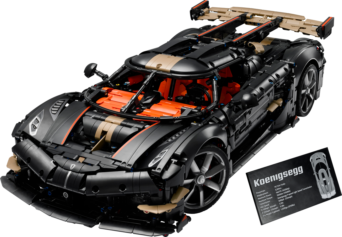 LEGO Megacar Koenigsegg Sadair's Spear (42232)